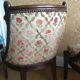 Pair of gooseneck gondola chairs