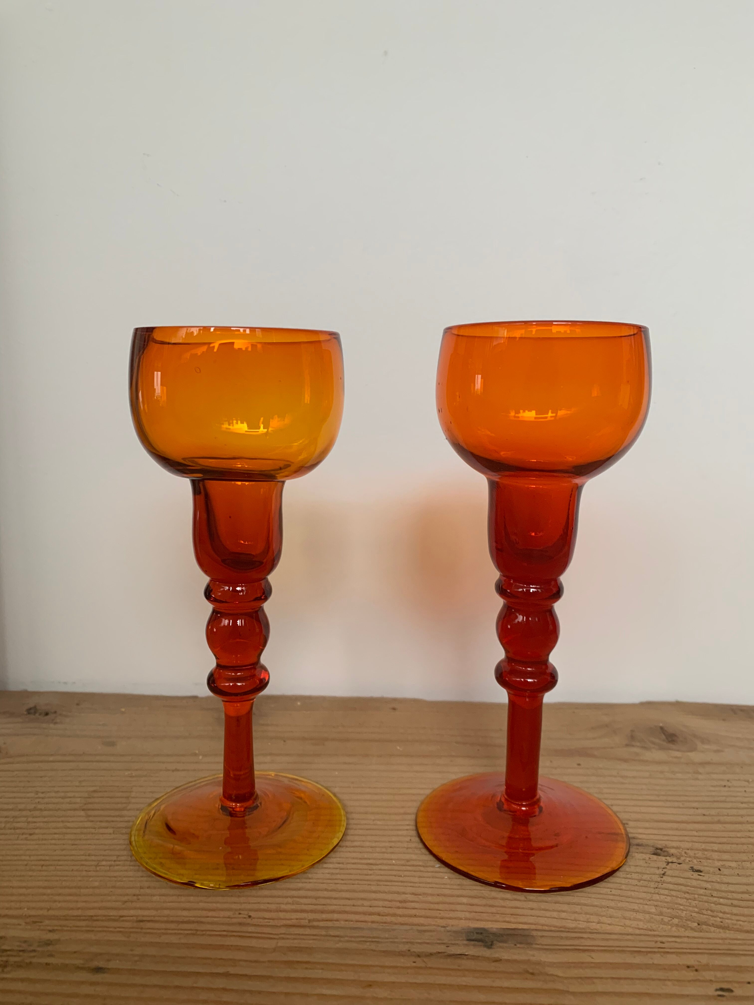 Vintage candle holders