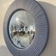 Miroir en cuir plissé Poltrona Frau