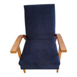 Lejkowski Leśniewski designer lounge chair, 1960s, Poland