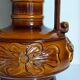 West germany ceramic floor lamp 70s