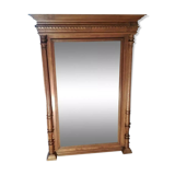 Henry II style overmantel mirror