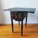 Table d’appoint ancienne à abattants style Napoleon III
