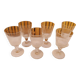 Baccarat - 6 old cut crystal port glasses
