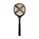 Raquette de tennis vintage en bois
