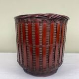 Wicker flowerpot