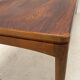 Longue table basse danoise en palissandre