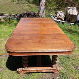 Old wooden table