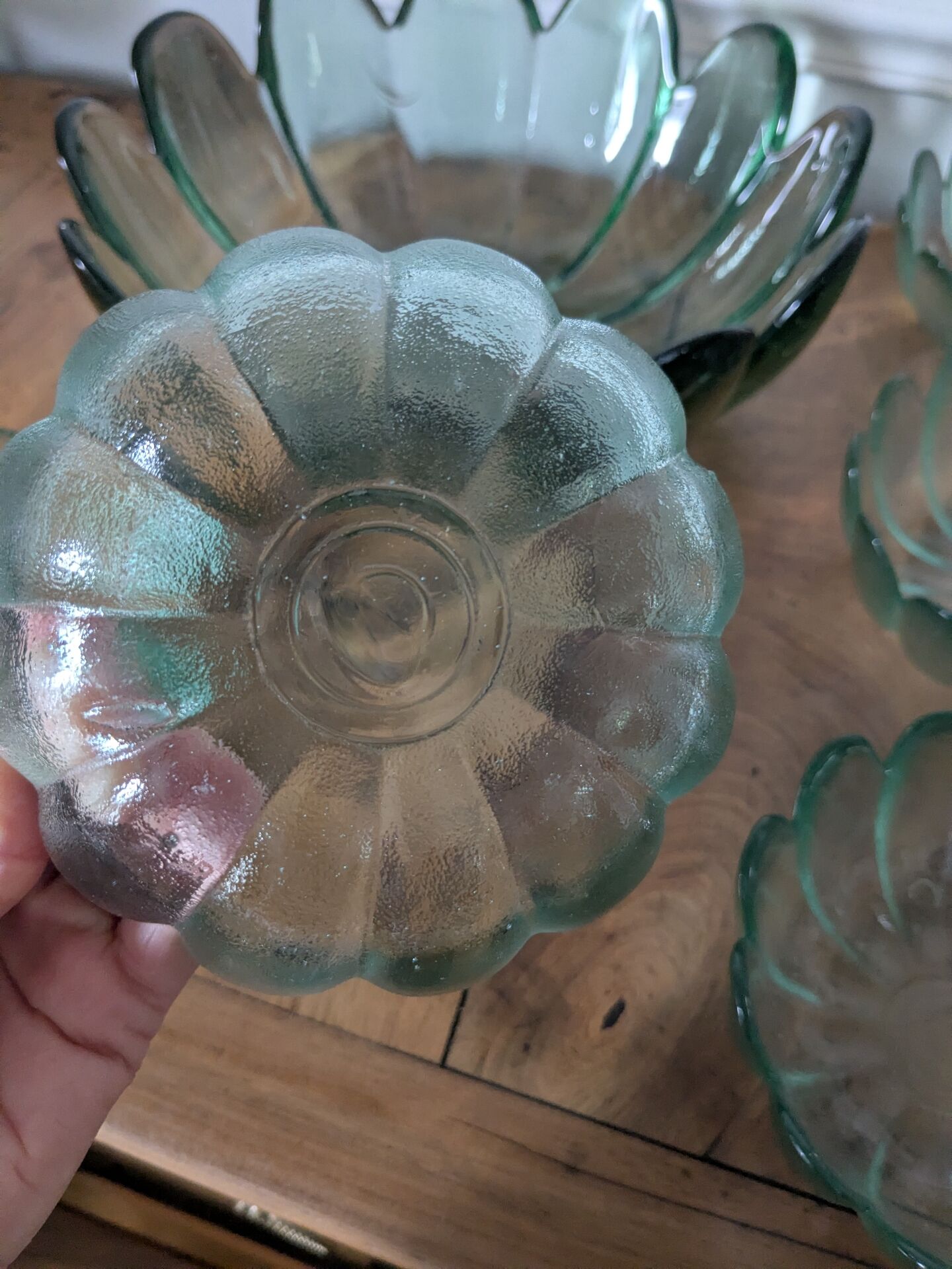 Saladier coupelles Indiana glass Lotus