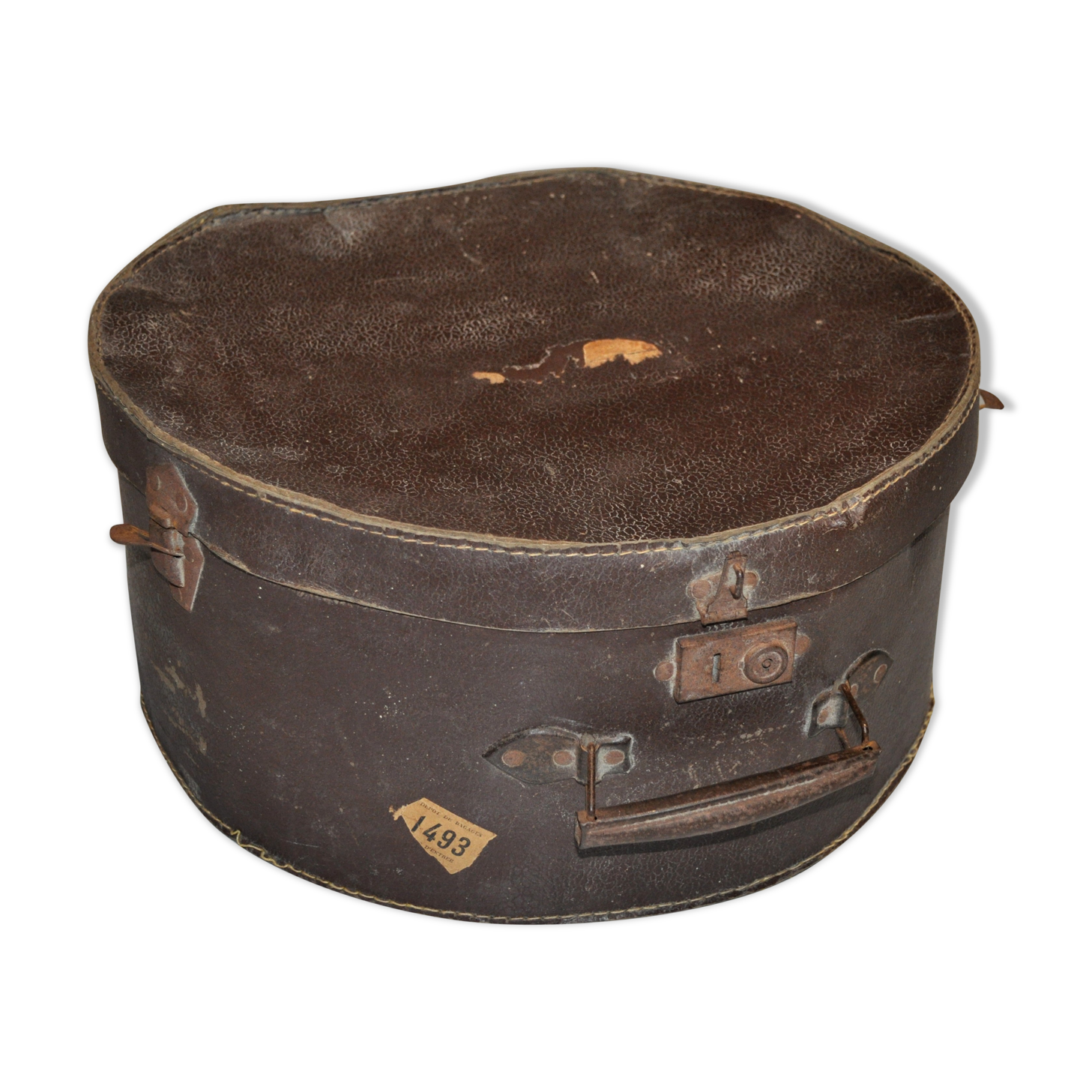 Boiled cardboard hat box