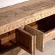 Buffet bas ancien sculpté en bois de sapin – Chine, vers 1900