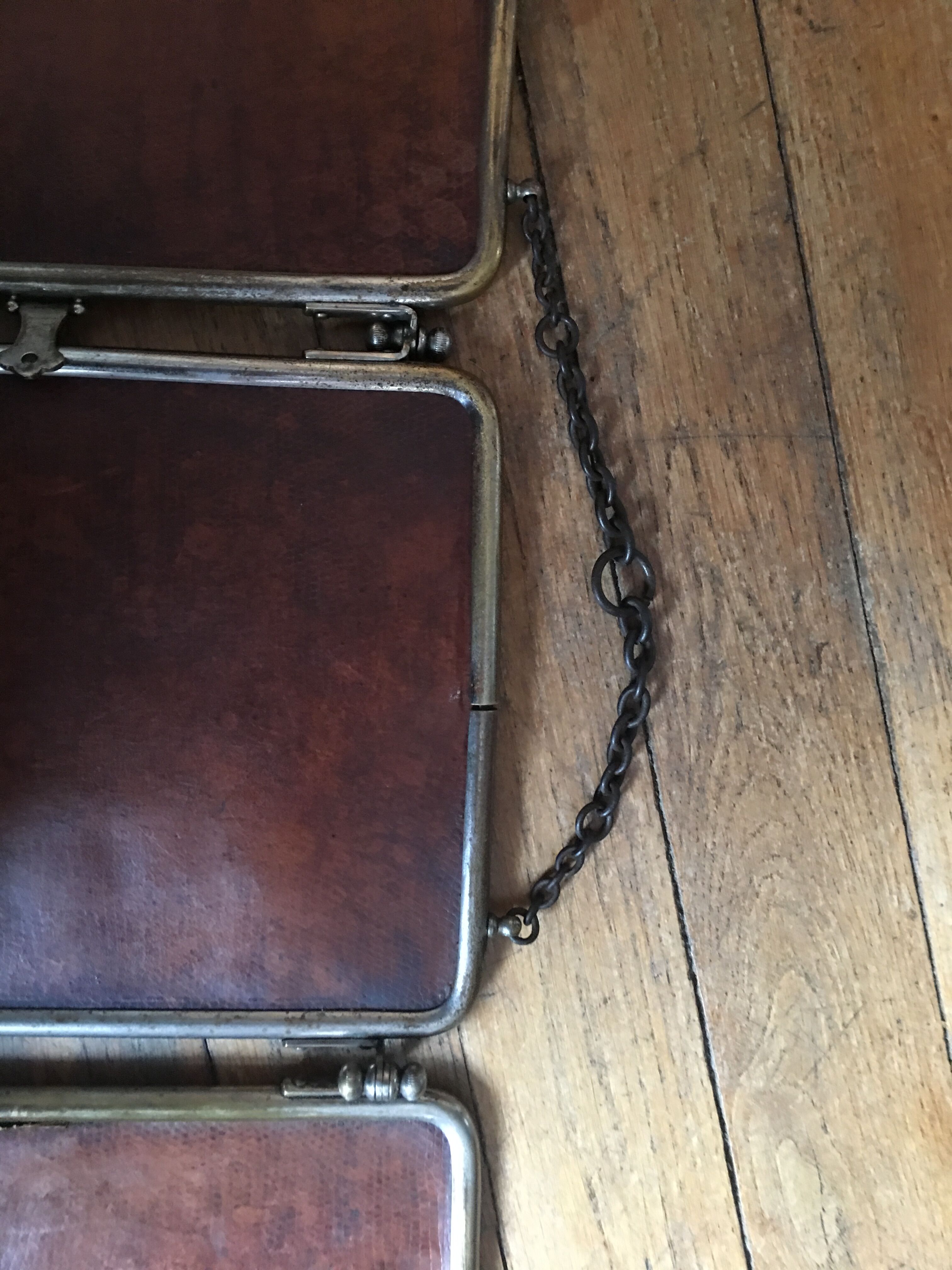 Triptytic Barber mirror