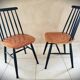 Set of 4 Scandinavian style Fanett chairs by Ilmari Tapiovaara