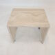 Set of 3 Italian Travertine Nesting Tables, 1980s