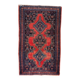 Antique 1920s Persian Senneh rug 57cm x 96cm - 1C1248