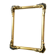 Antique gilded art nouveau  wooden frame 27 cm x 22 cm