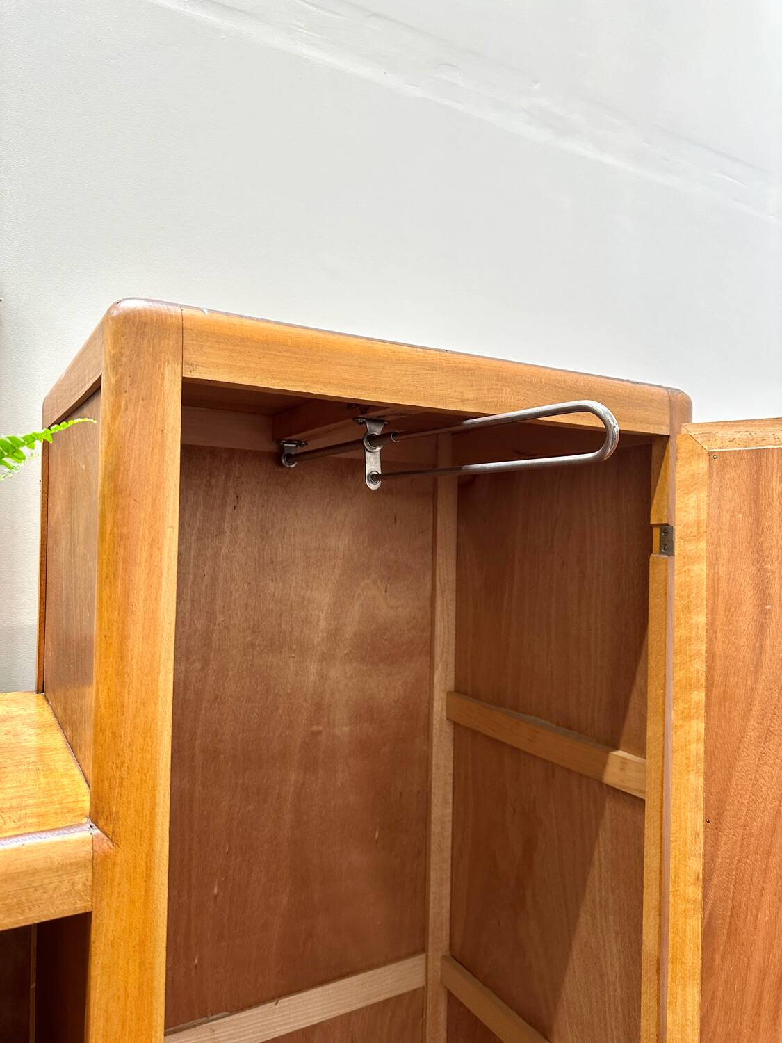 Vintage asymmetrical wardrobe