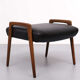 Vintage teak foot stool, scandinavian, 1960s