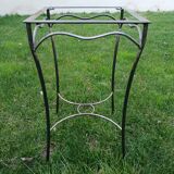 Pair of metal side tables