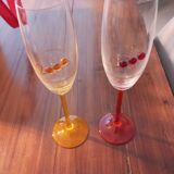Champagne flutes from the year 2000