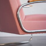 Functionalist Chrome Armchair S411 By W. Gispen For Mücke Melder, 1930s