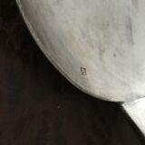 Silver metal cutlery