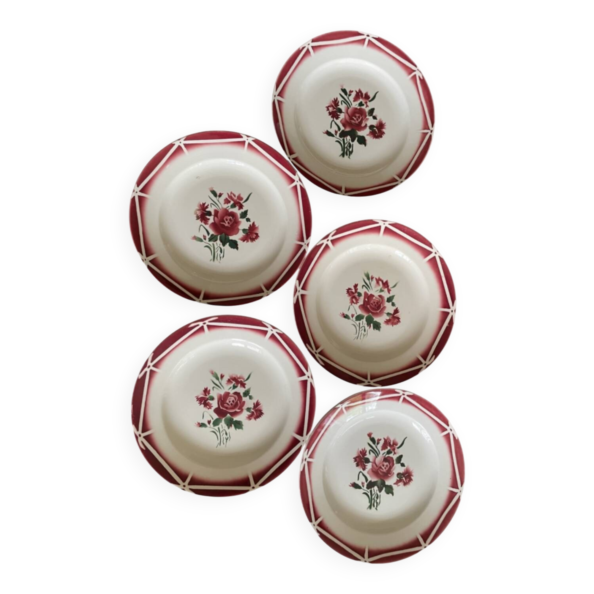 Sarreguemines Douarnenez model dinner plates