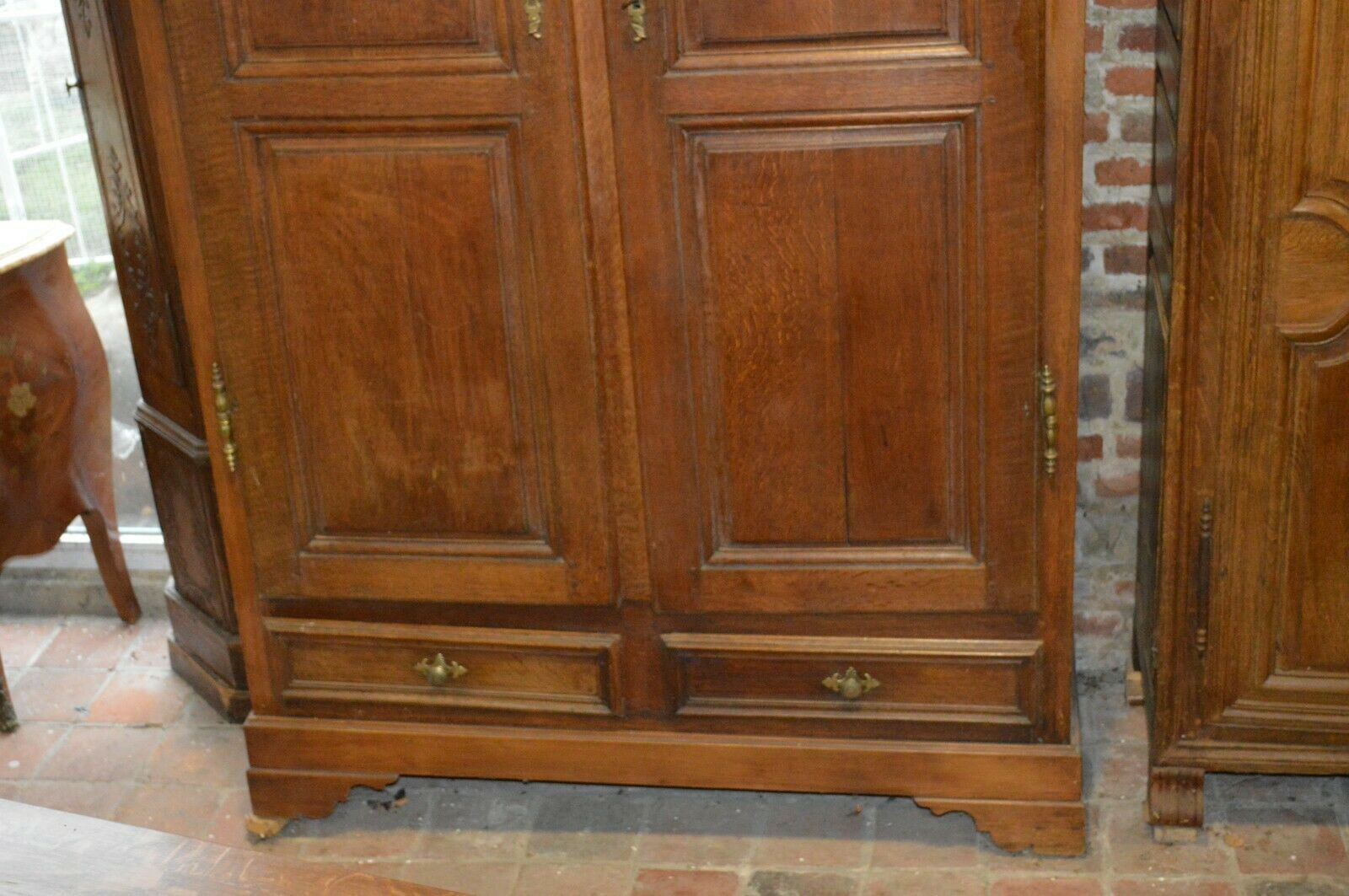 Oak cabinet
