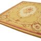 Handmade European Vintage Aubusson Kilim 264 cm x 364 cm