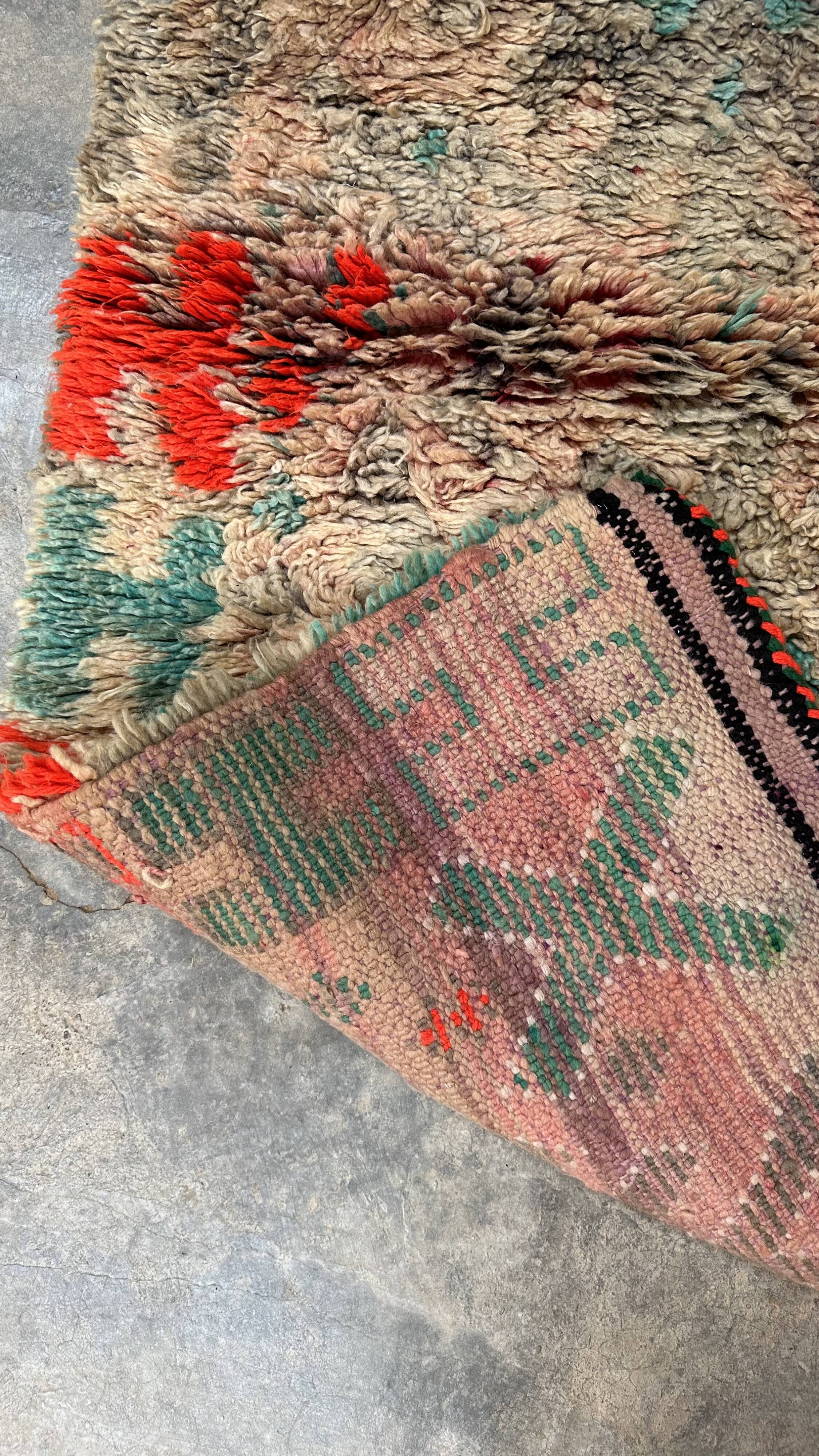 Colorful Moroccan rug Talsint - 152 x 86 cm