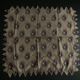 18th century Provence pillowcase in crenellated Indian fabric with pennants