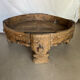 Indian Low Table Chakki Antique Solid Wood