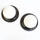 1970s a minimalist pair of plafonds, Polam Radom, Poland