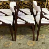 6 chairs 70s mahogany