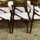 6 chairs 70s mahogany