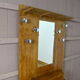 Art-deco cloakroom in walnut 1930/1940