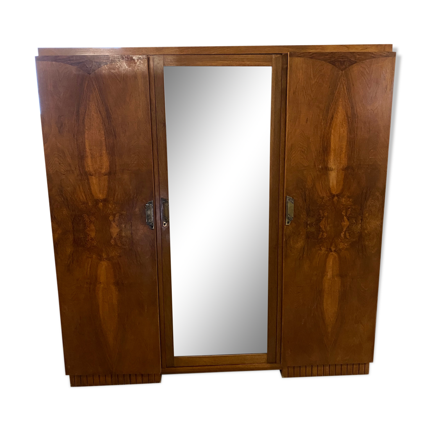 Art Deco 1930 walnut cabinet
