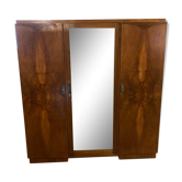 Art Deco 1930 walnut cabinet