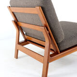 Komfort lounge chair 'Nimtofte' - Brown - danish design in teak