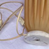 Draped plastic lamp