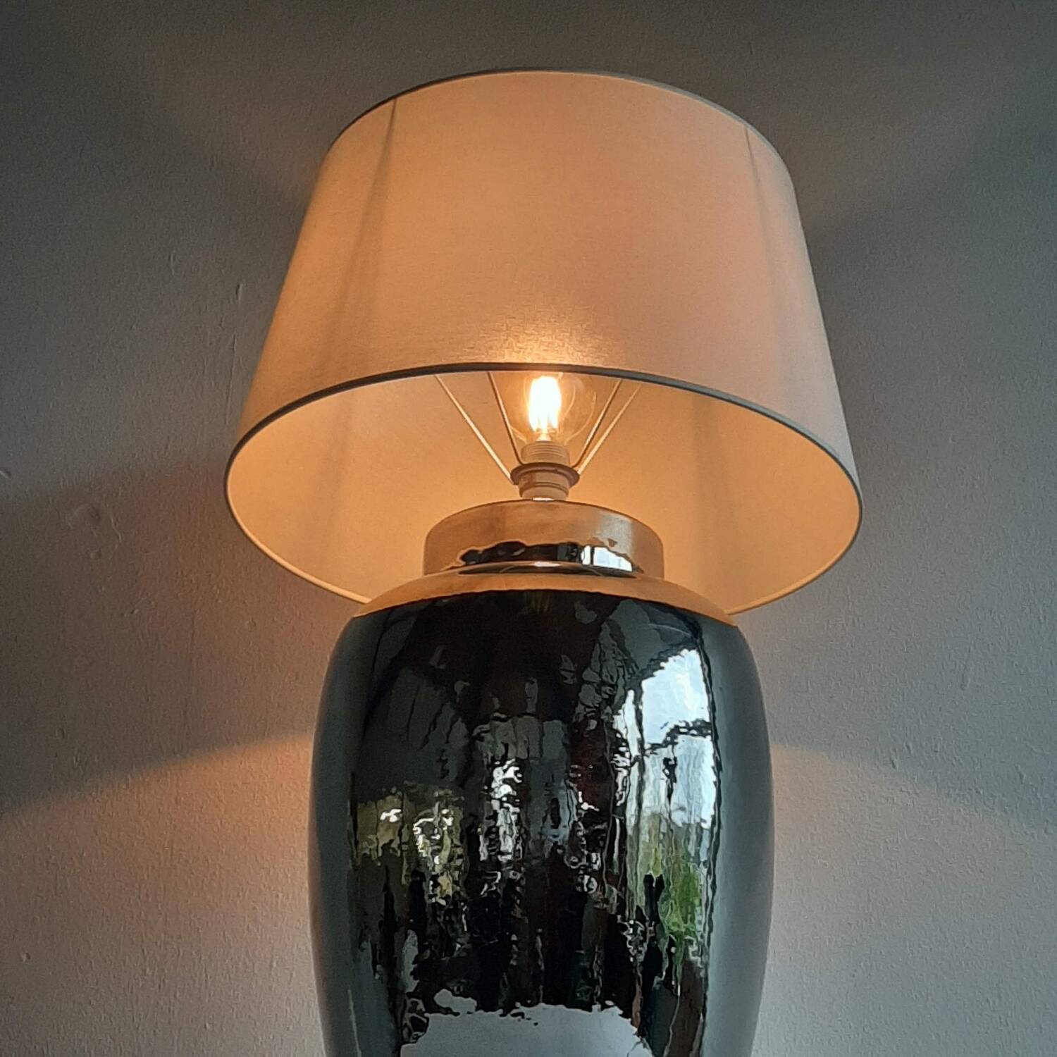 Lampe vintage Faïencerie de Charolles