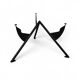 Philippe Starck / 1984 for François Mitterrand's private office / President M / black dining table frame / Baleri