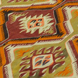 Anatolian handmade kilim rug 286 cm x 156 cm