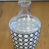 Black and white décor decanter