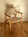 Vintage Scandinavian oak armchair "Holm" - 1960s