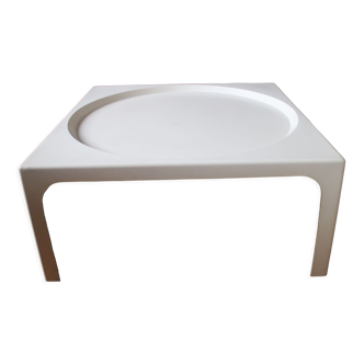 Fiberglass space age coffee table 1970