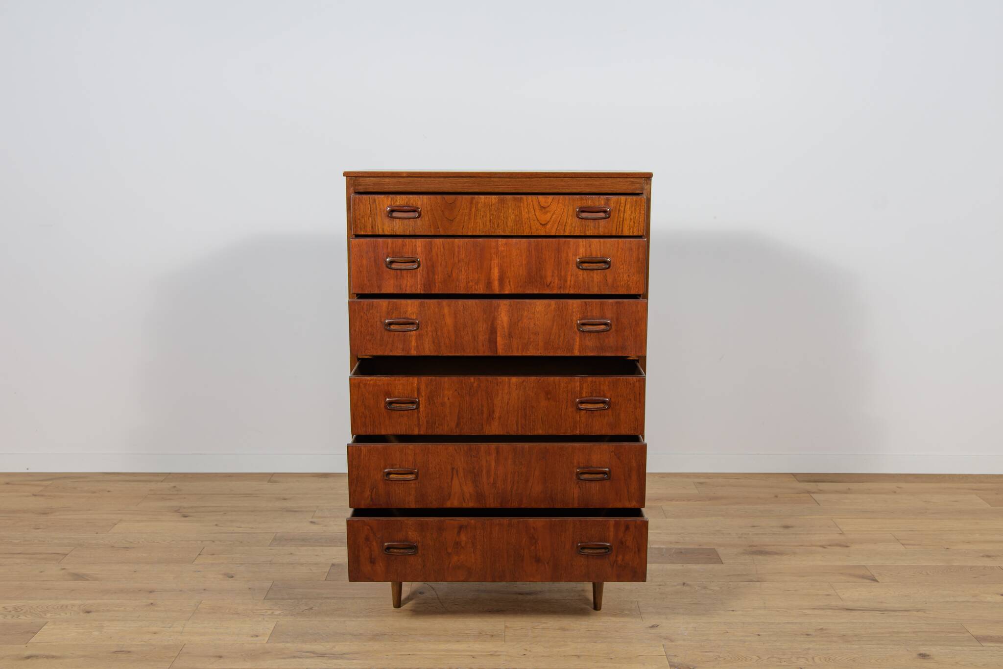 Commode en teck de style Mid-Century, Danemark, années 1960