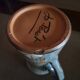 Enamelled ceramic pitcher - Signed Pérot