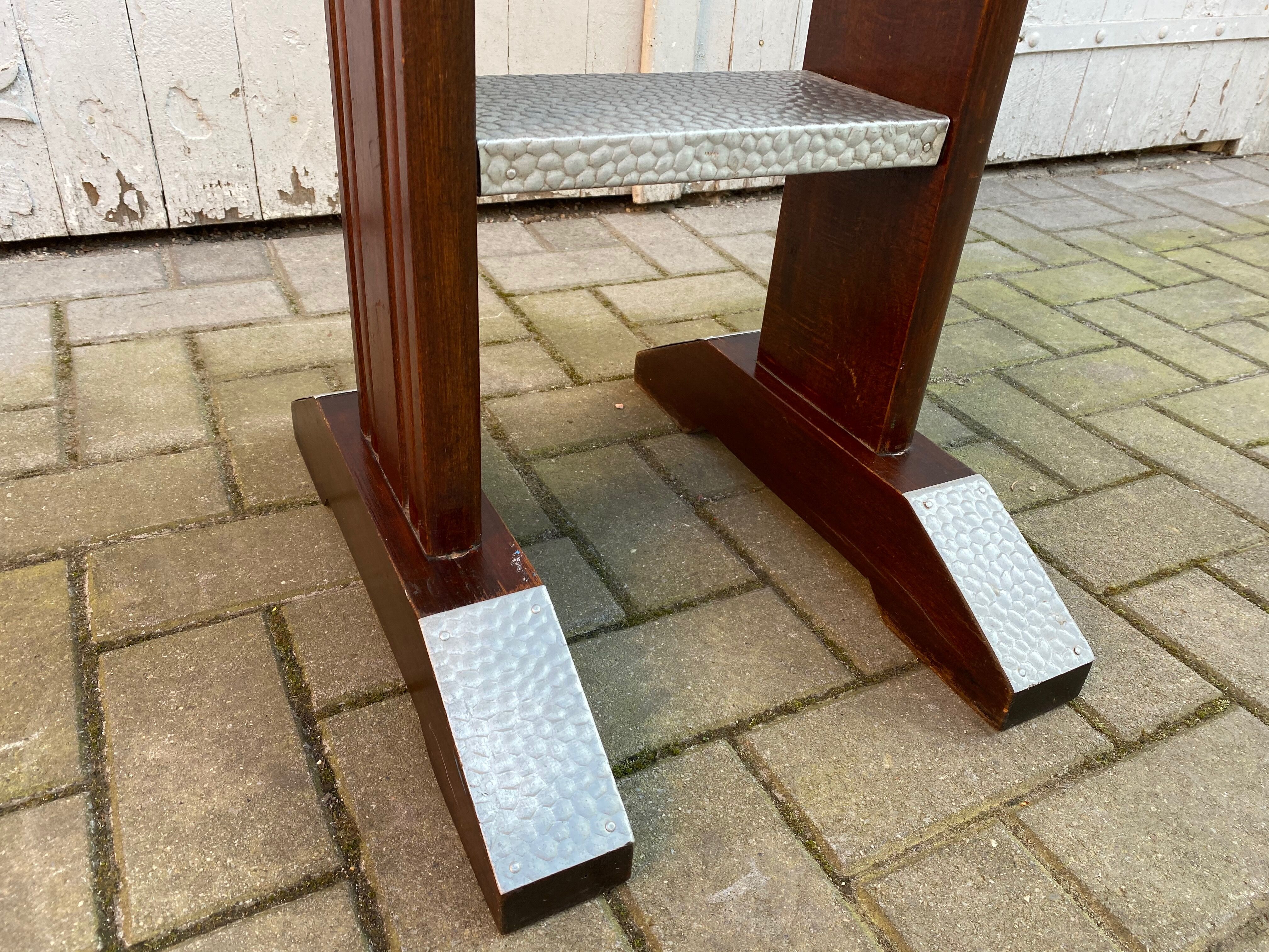 old bistro table cira 1950s