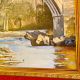 Peinture à l'huile originale – Pont du Diable, Kirkby Lonsdale (2000) – Booth